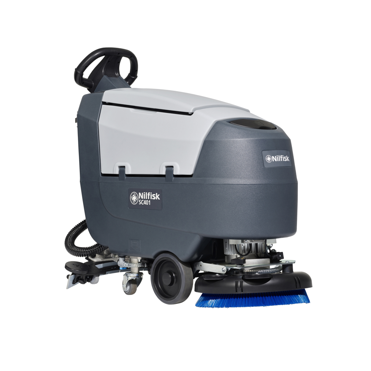 Nilfisk SC401 Battery Scrubber Dryer Compact, Quiet Cleaning