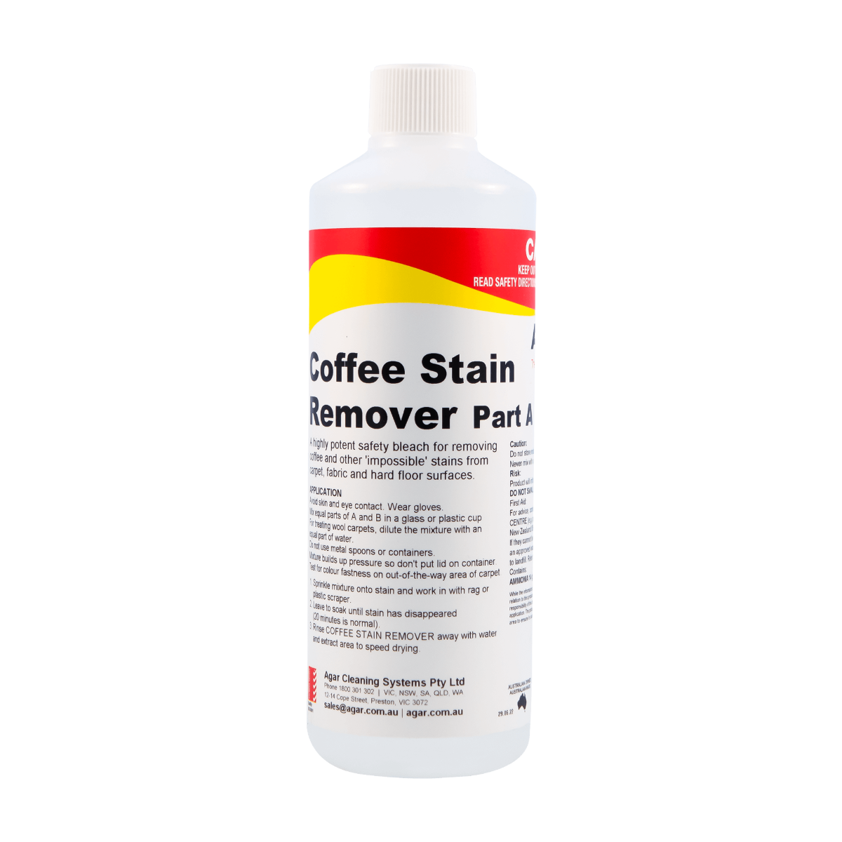 Agar Coffee Stain Remover Part A Powerful Stain Removal Fletchers agar-coffee-stain-remover-part-a-powerful-stain-removal-fletchers