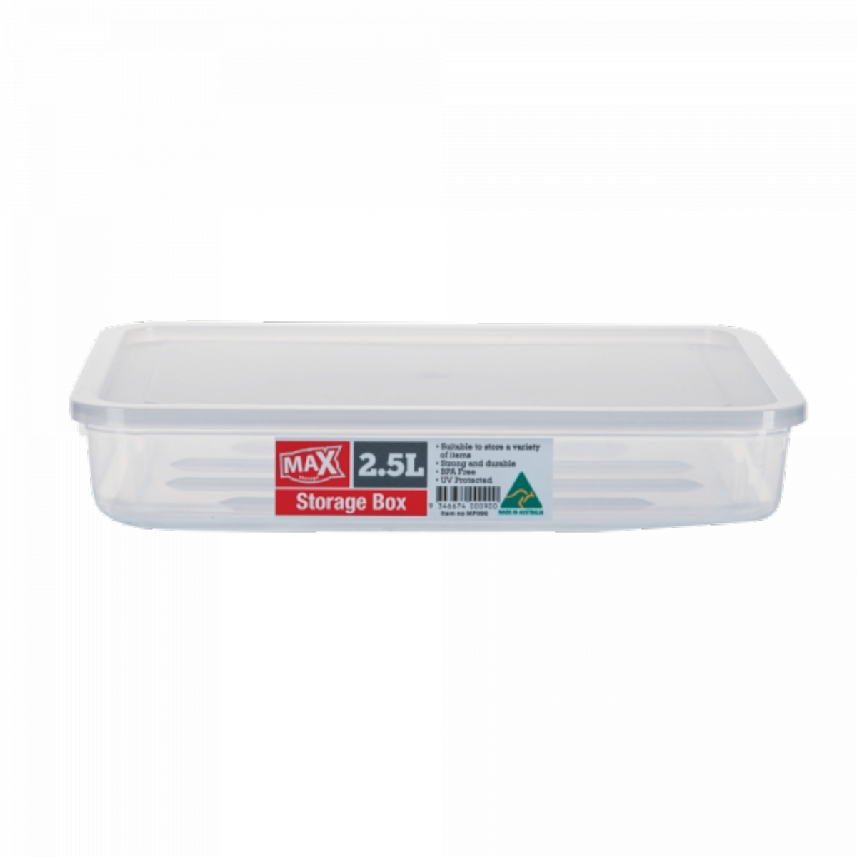 MAX 2.5L Storage Container (Lid) | Commercial Food Storage – Fletchers ...