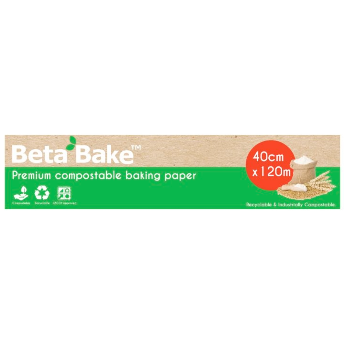 Beta Bake Baking Paper 400mm: Non-Stick, Large Roll | Bake & Cook ...