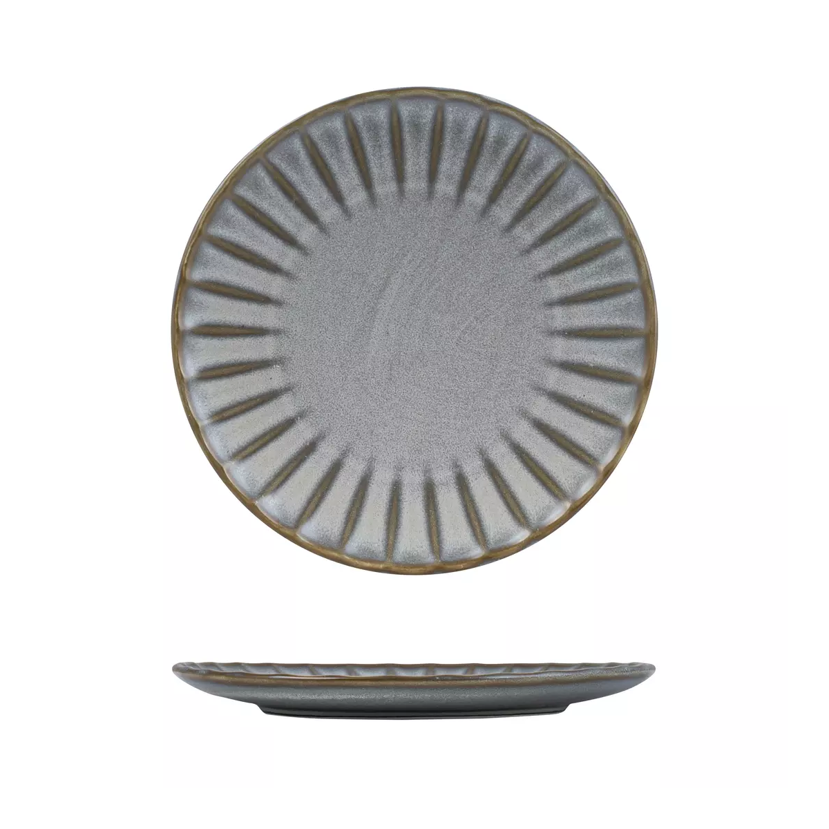 Moda Scalloped Round Plate | Chic 260mm | Stylish Dining – Fletchers ...