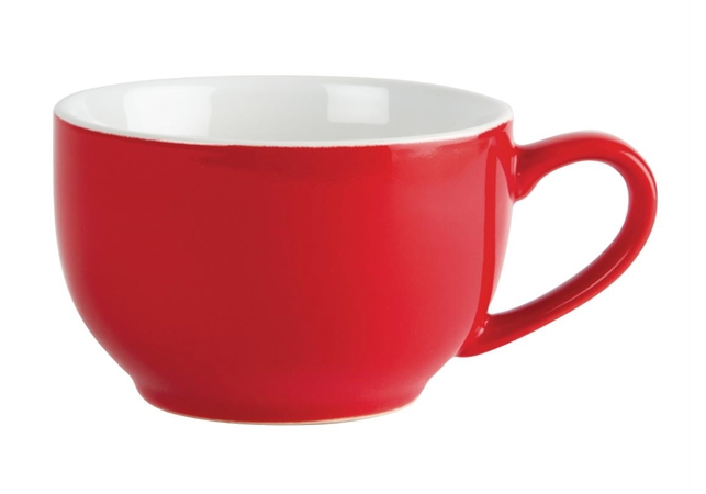 Olympia Cafe Coffee Cup, Red, 228ml, 12 pack [GK073] (Order in item) –  Fletchers Supplies